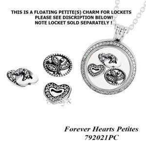 PANDORA Love & Family 3 Set Petites Charm 792022CZ